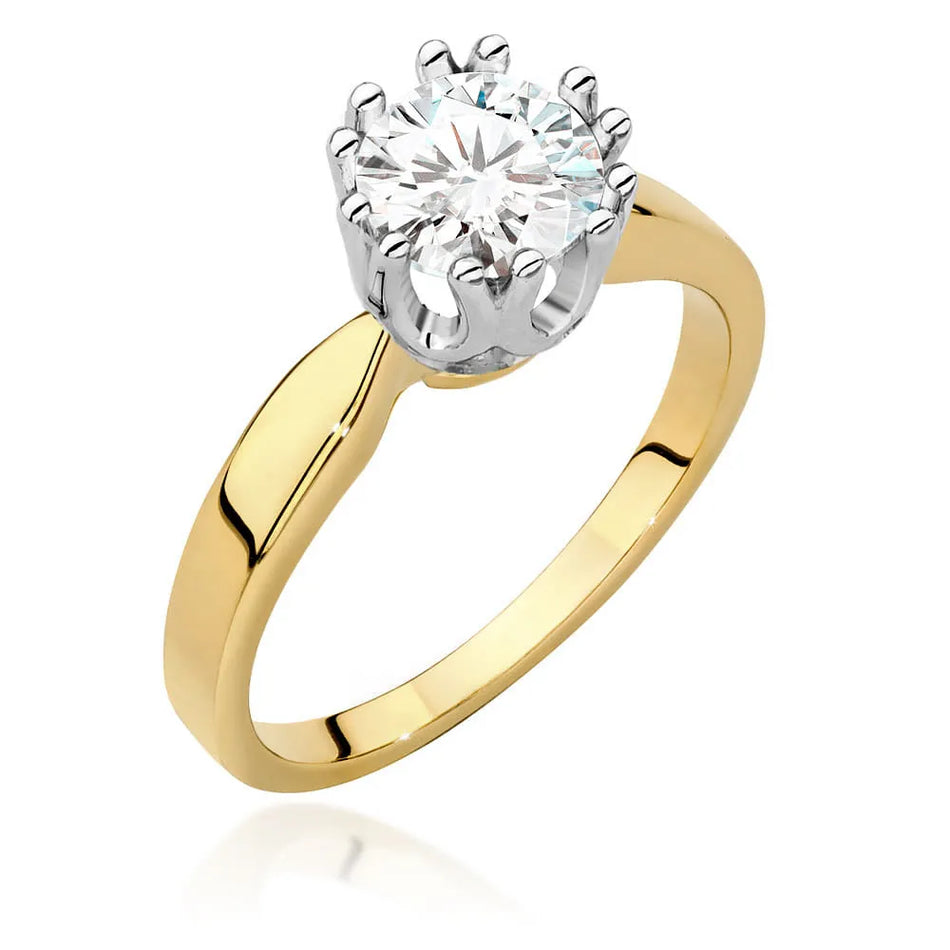 Gold Ring with Diamond