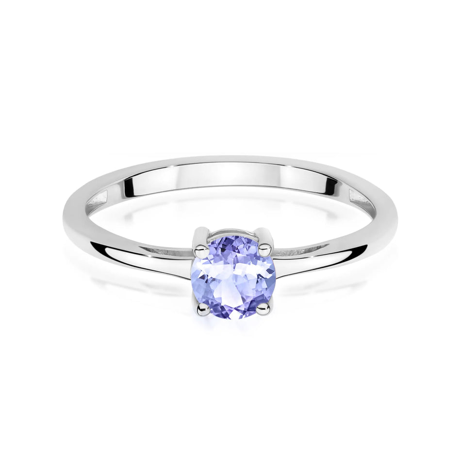 Zlatý prsteň s 0,50 ct tanzanitom