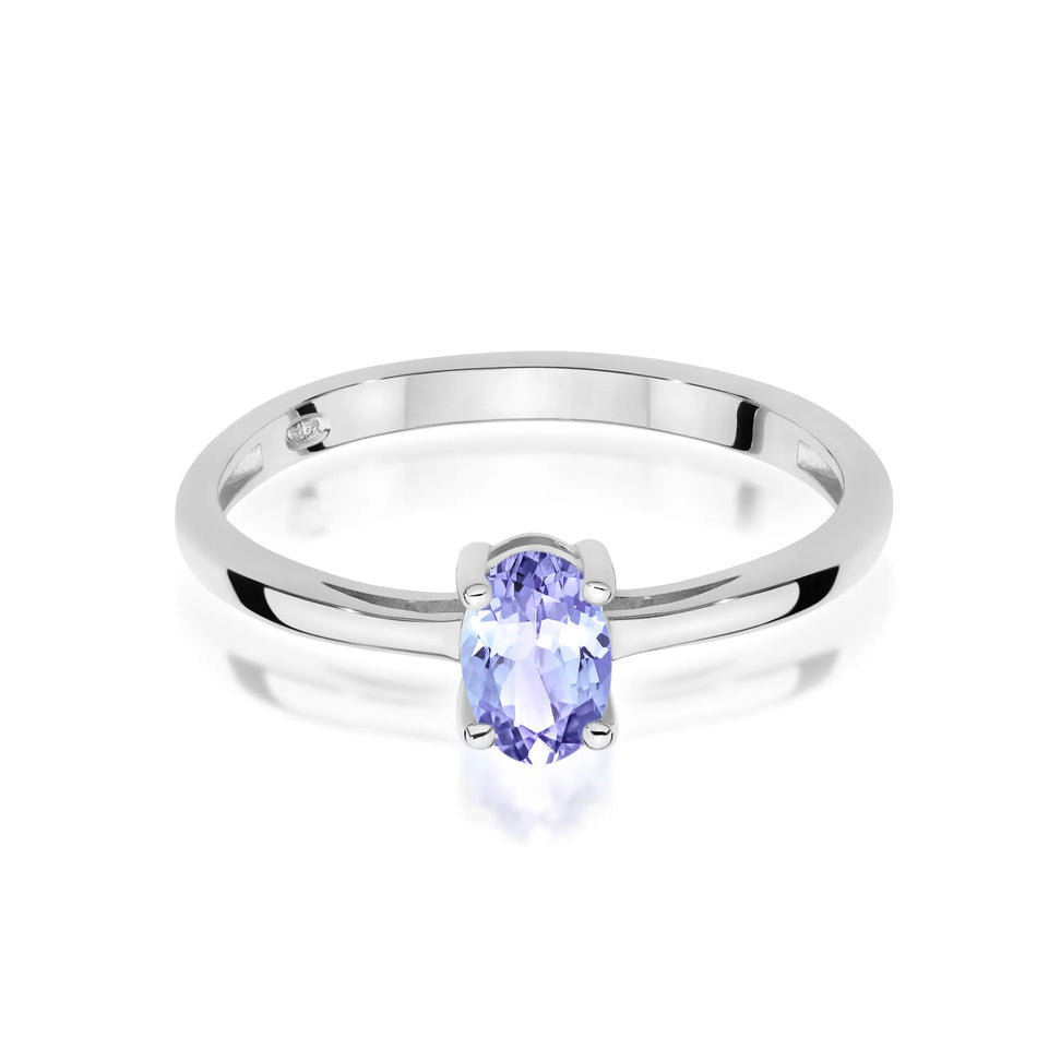 Gold Ring with 0.40ct Tansanit