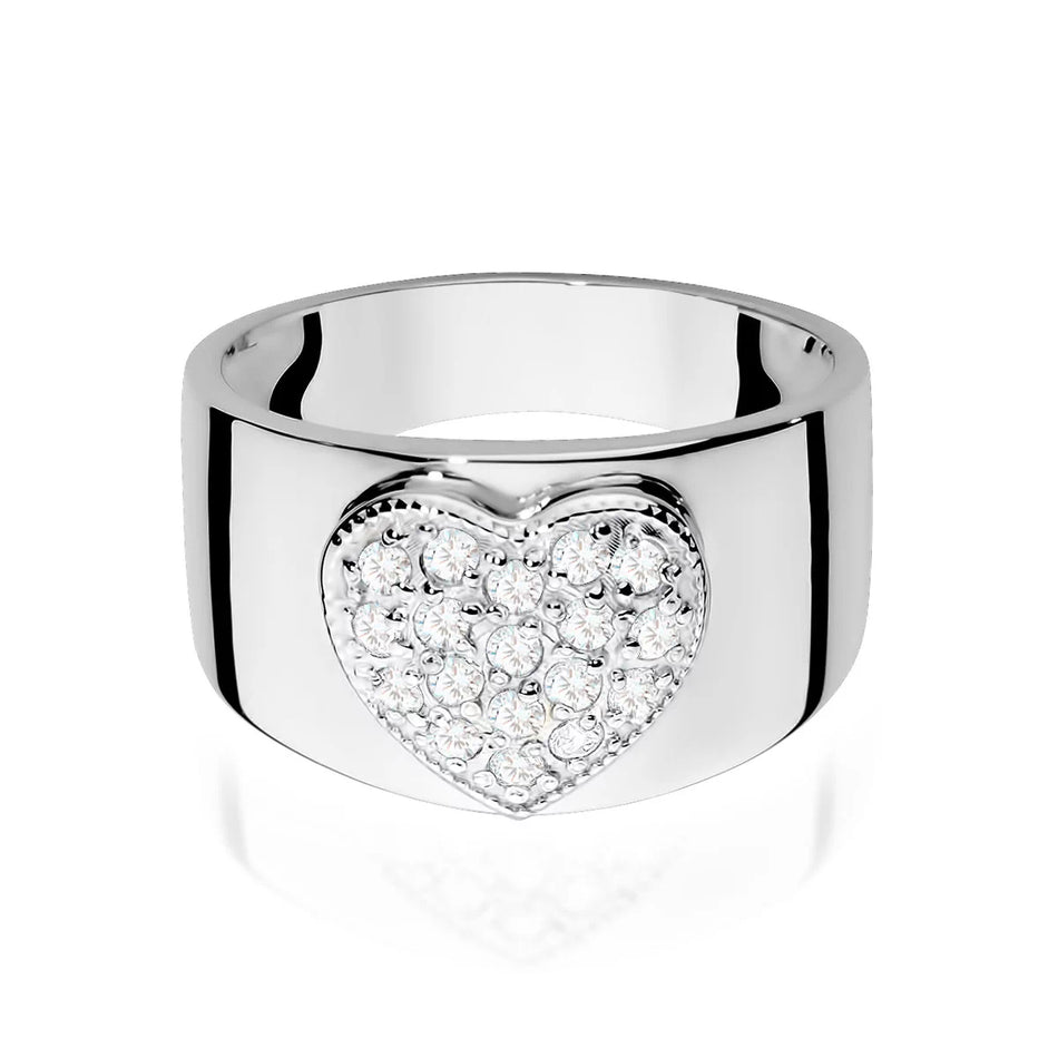 Zlatý prsteň s diamantmi 0,261 ct