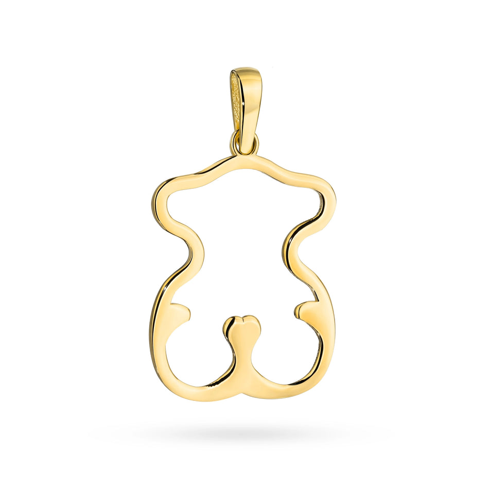 Gold Pendant Bear