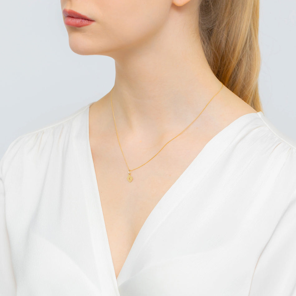 Zlatý prívesok Baby Feet