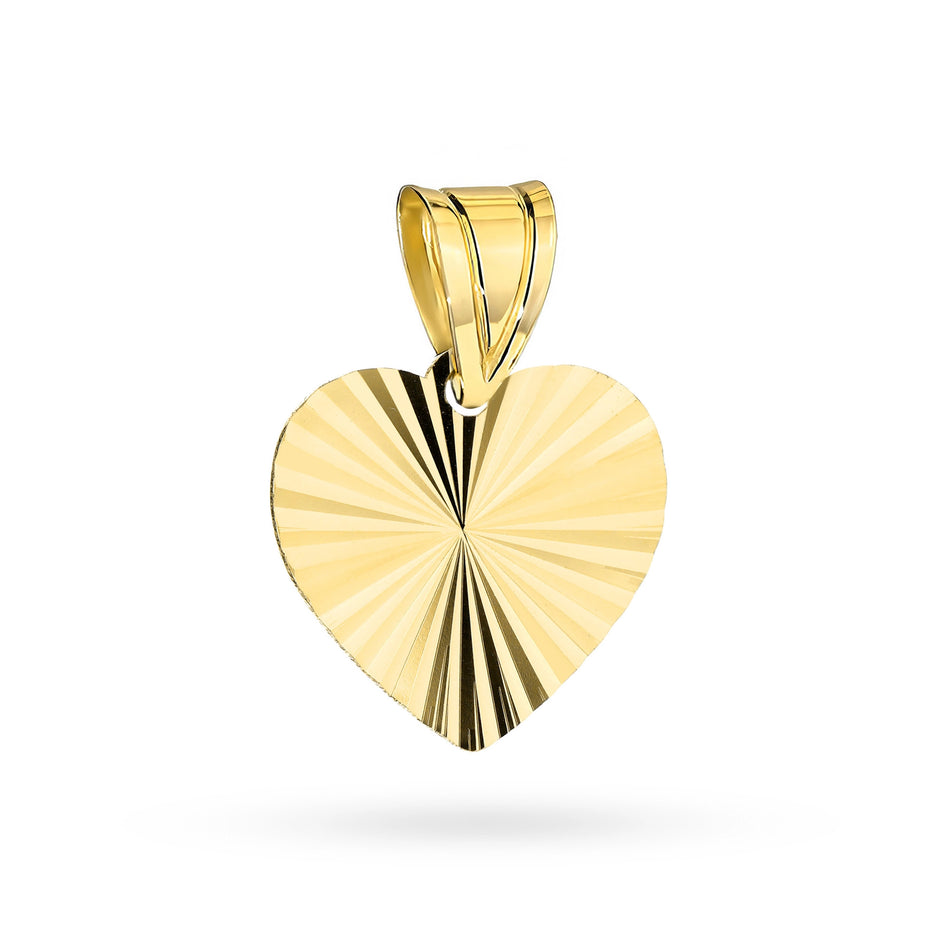 Gold Pendant Heart