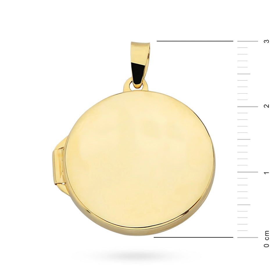 Gold Pendant Secret Box