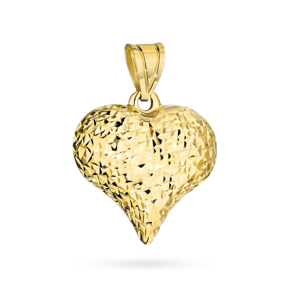 Gold Pendant Heart