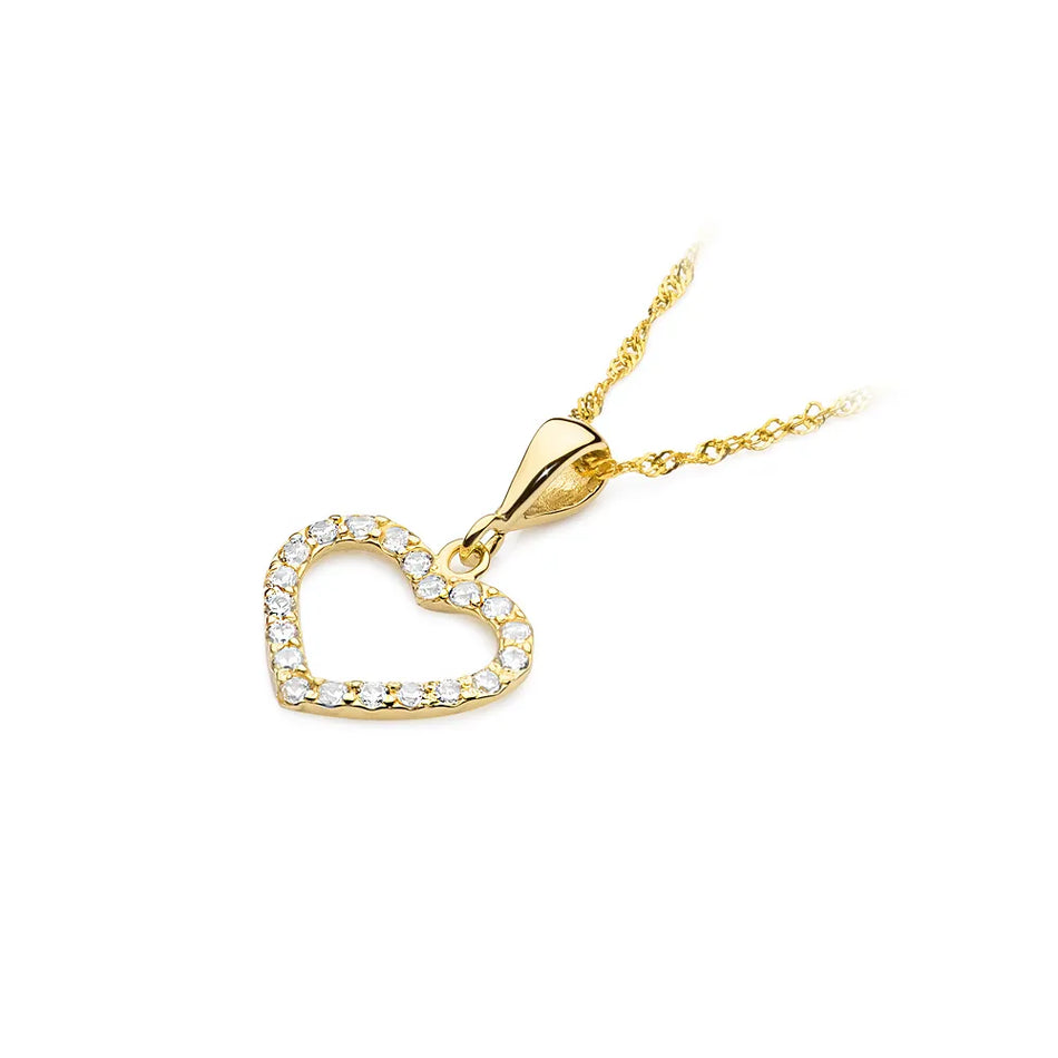 Gold Pendant with 0.29ct Diamonds