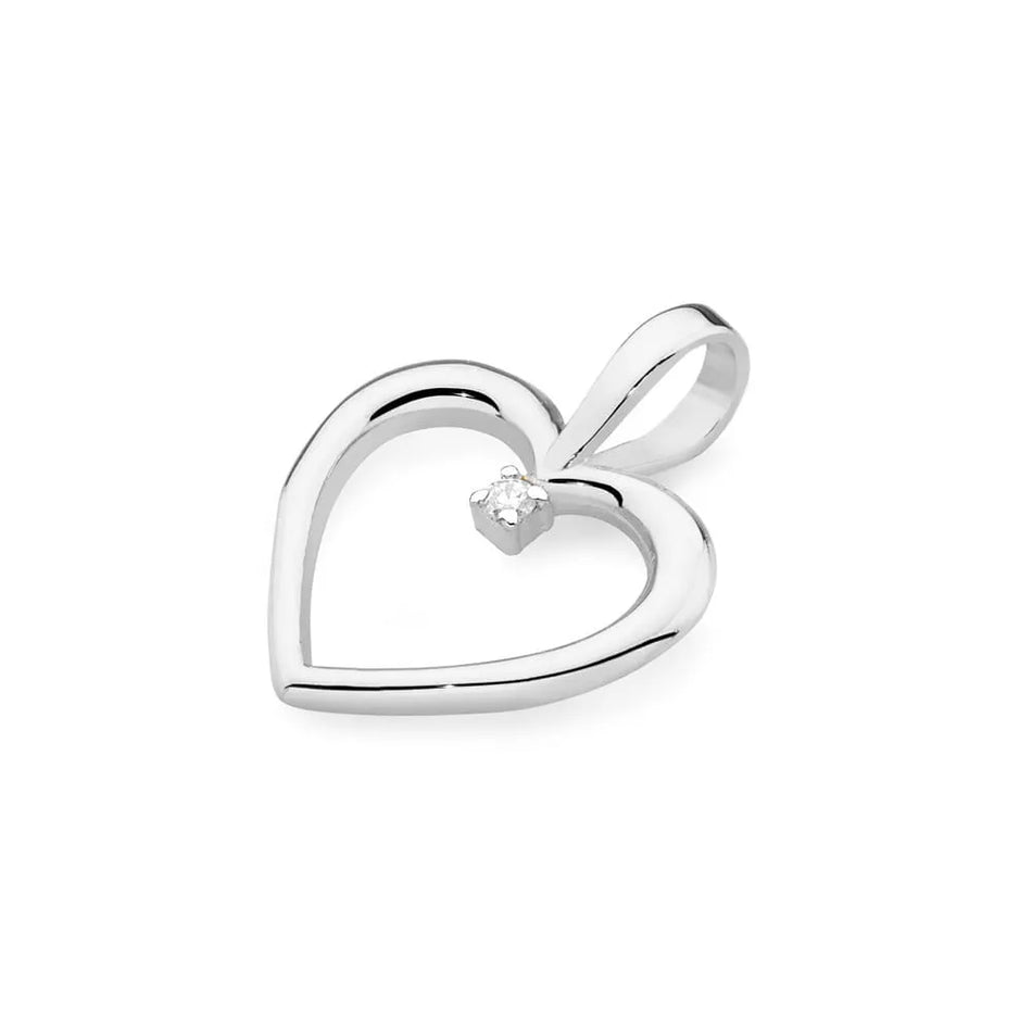 Zlatý prívesok s diamantem 0,005 ct