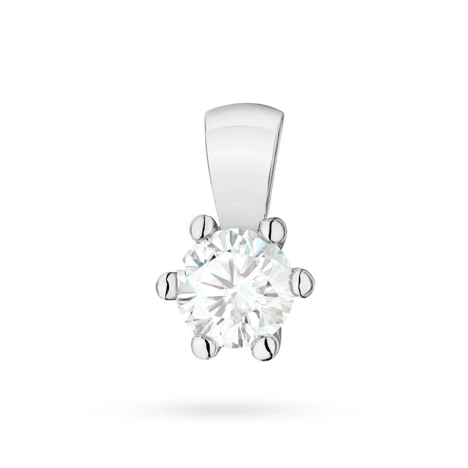 Zlatý prívesok s 0.30ct laboratórnym diamantom