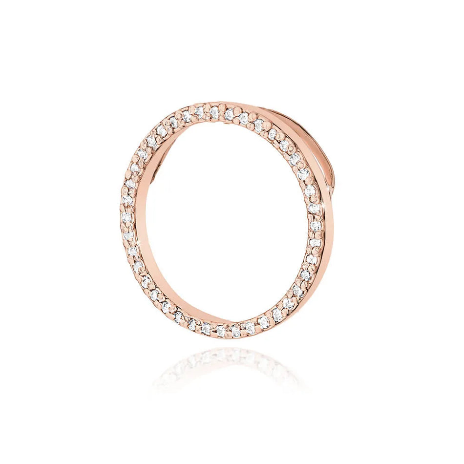 Gold Pendant with Diamonds