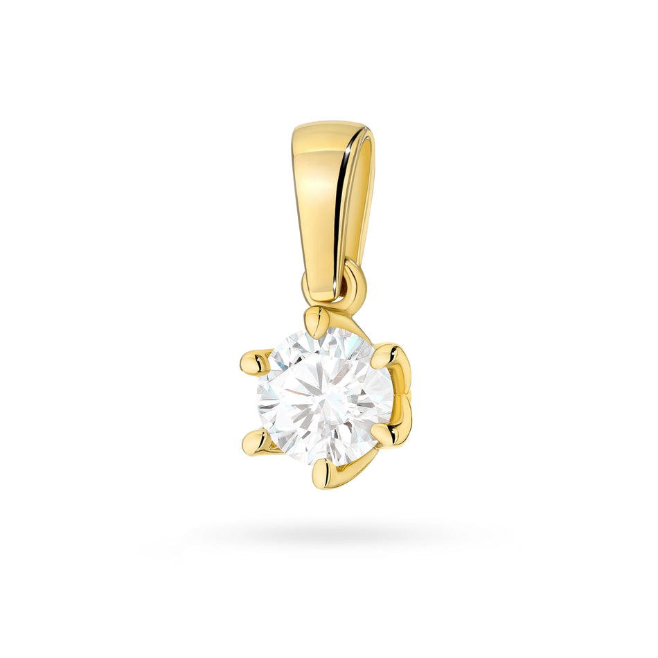 Gold Pendant with 0.50ct Diamond